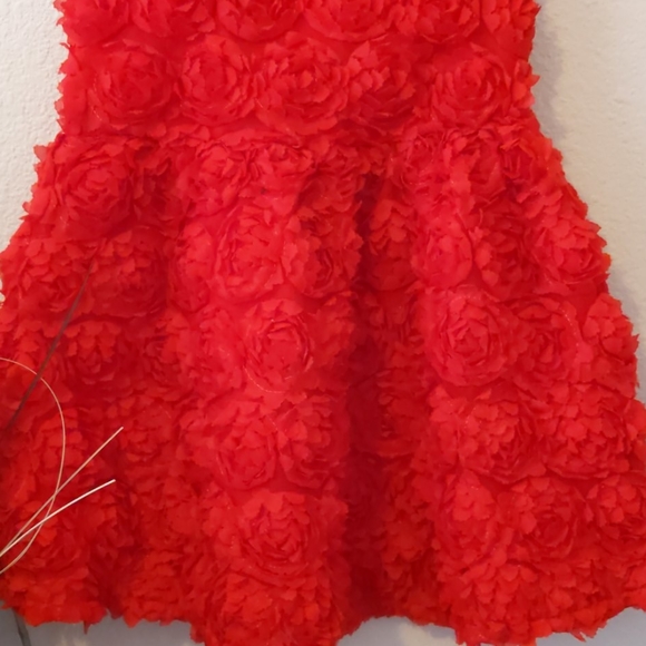 Little sweetie red party dress - Picture 3 of 4